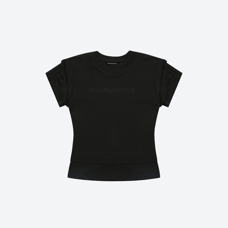 4-Stripe Layered T-shirt